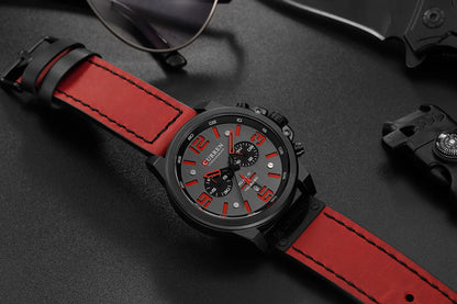 New Men Watch CURREN Top Brand Luxury Mens Quartz Wristwatches Male Leather Military Date Sport Watches Relogio Masculino